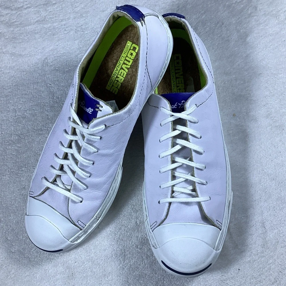Converse Jack Purcell Chuck Taylor All-Star Leather lunarlon M 8.5 Sneakers - Picture 5 of 12